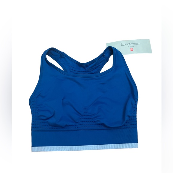 Sweaty Betty Other - NWT Sweaty Betty - Oxford Blue Stamina Workout Bra - Size Small